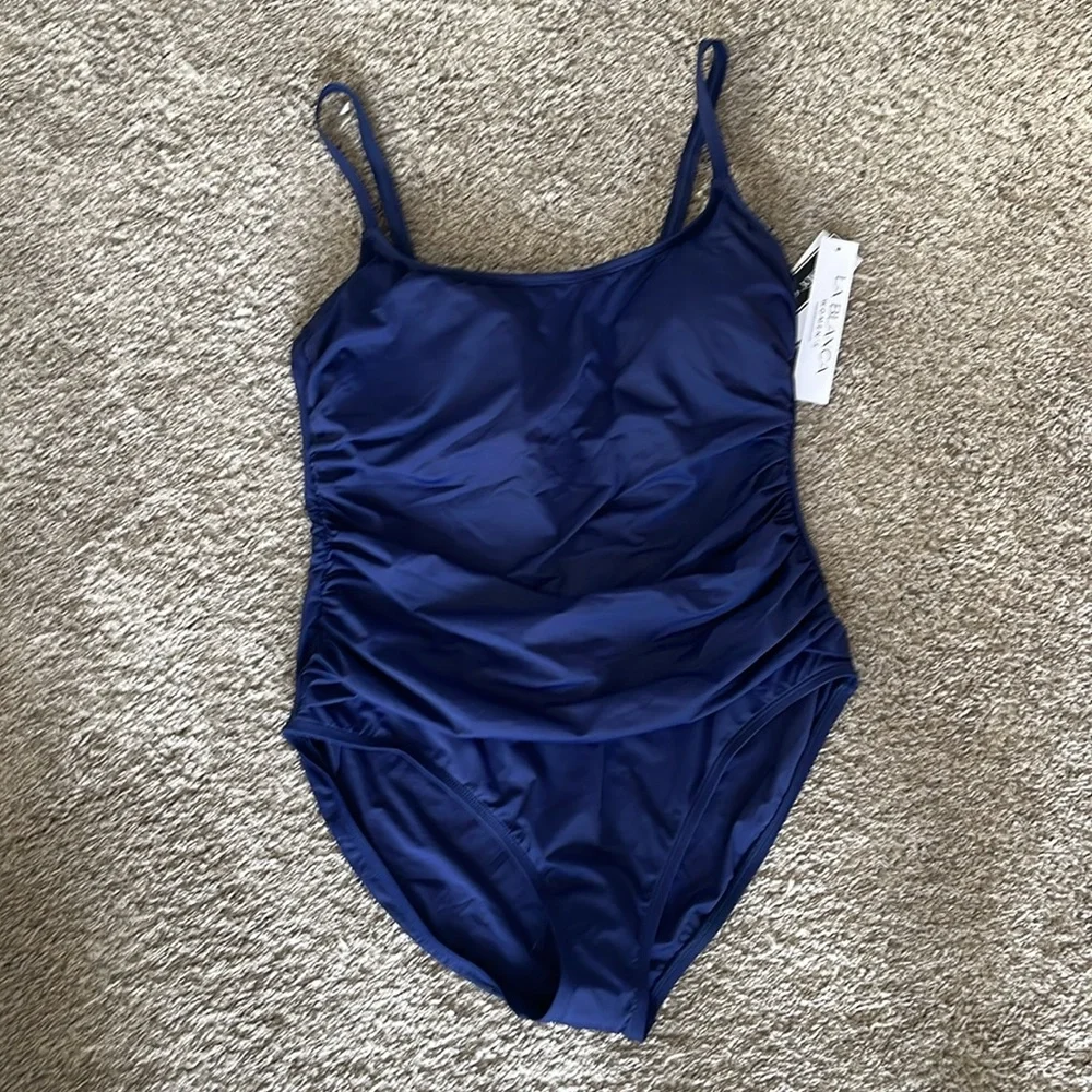 La Blanca Island Goddess One Piece Size 16W - Picture 5 of 9